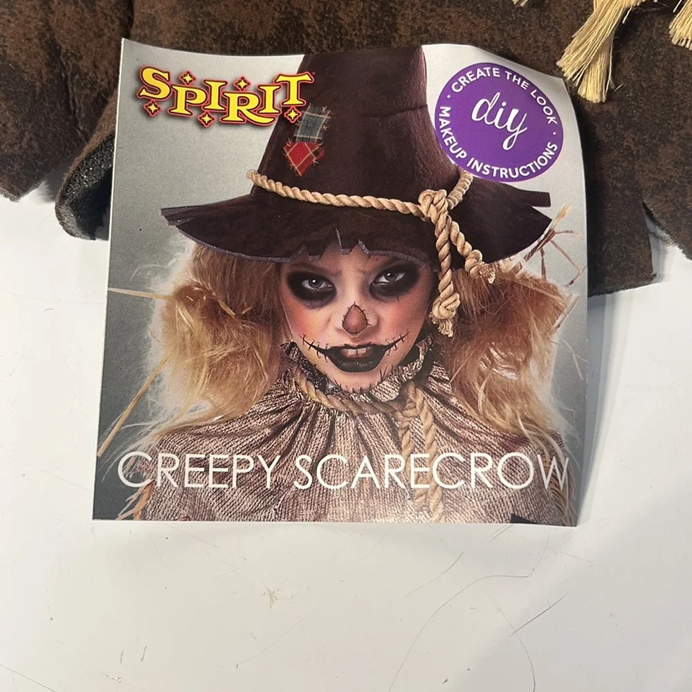 Spirit Halloween Creepy Scarecrow Costume Child XL 12-14 / Tween - Complete Set
